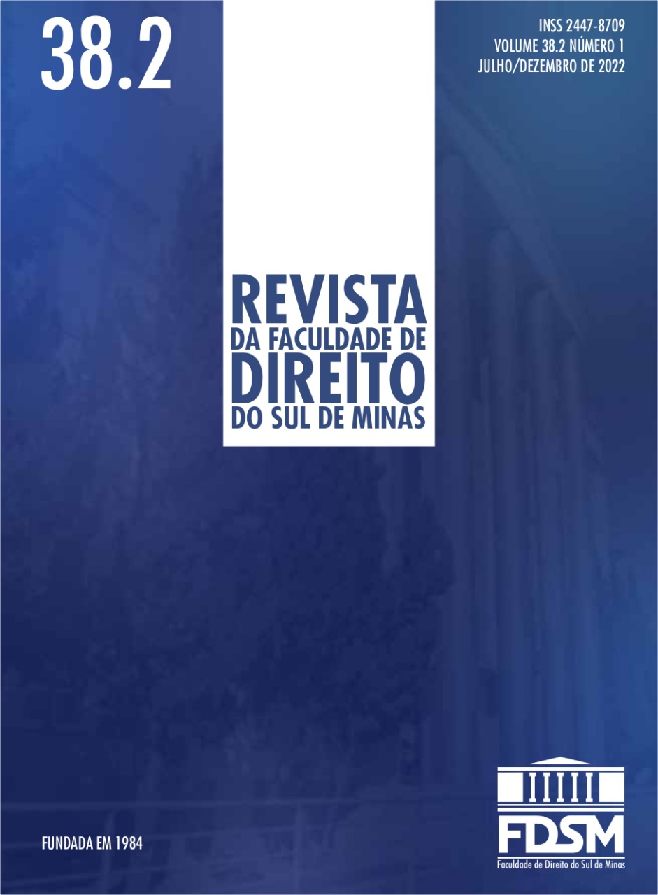 Visualizar v. 38 n. 2 (2022): Revista da Faculdade de Direito do Sul de Minas