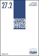 					Visualizar v. 27 n. 2 (2011): Revista da Faculdade de Direito do Sul de Minas
				