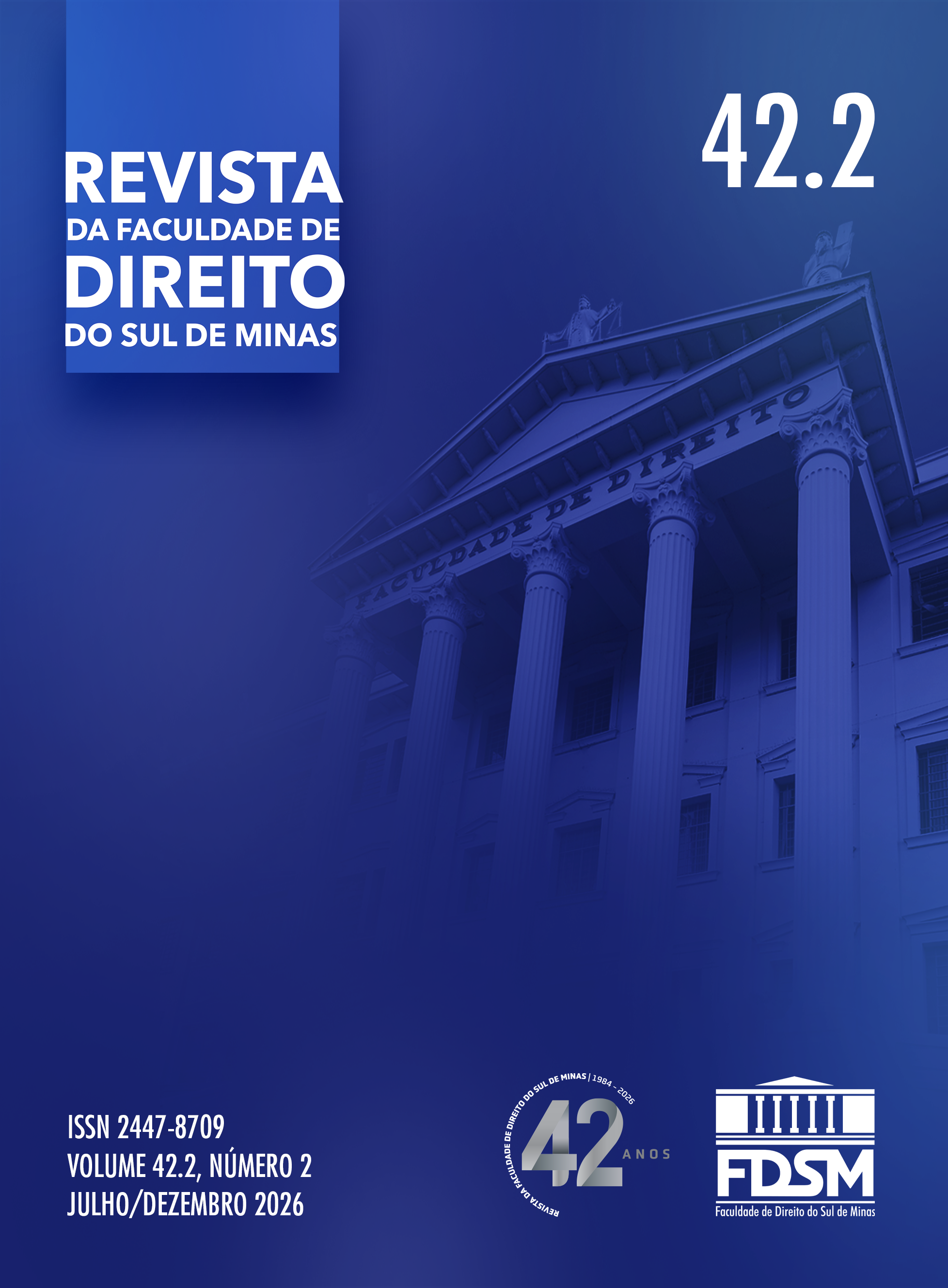 					Visualizar v. 42 n. 2 (2026): Revista da Faculdade de Direito do Sul de Minas
				